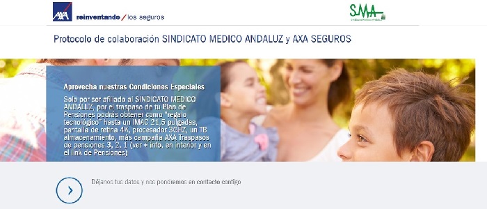 Pincha aquí para información y descuentos del acuerdo AXA-SMA SMAXA1