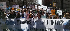 Los médicos de Málaga también estuvimos ayer en Madrid luchando por vuestros derechos perdidos IMP8
