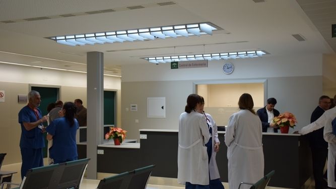 El Hospital Guadalhorce atiende a niños aunque no tiene pediatras