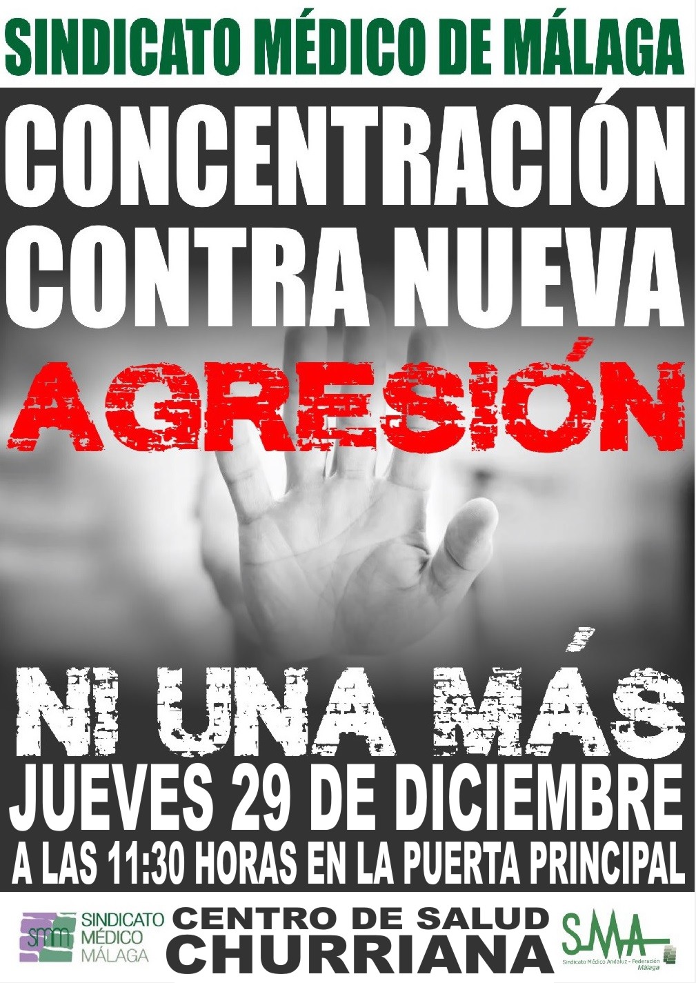 Nueva Concentración por Agresión 29 de diciembre