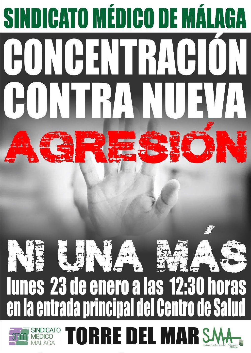 Nueva Concentración por Agresión 23 de enero