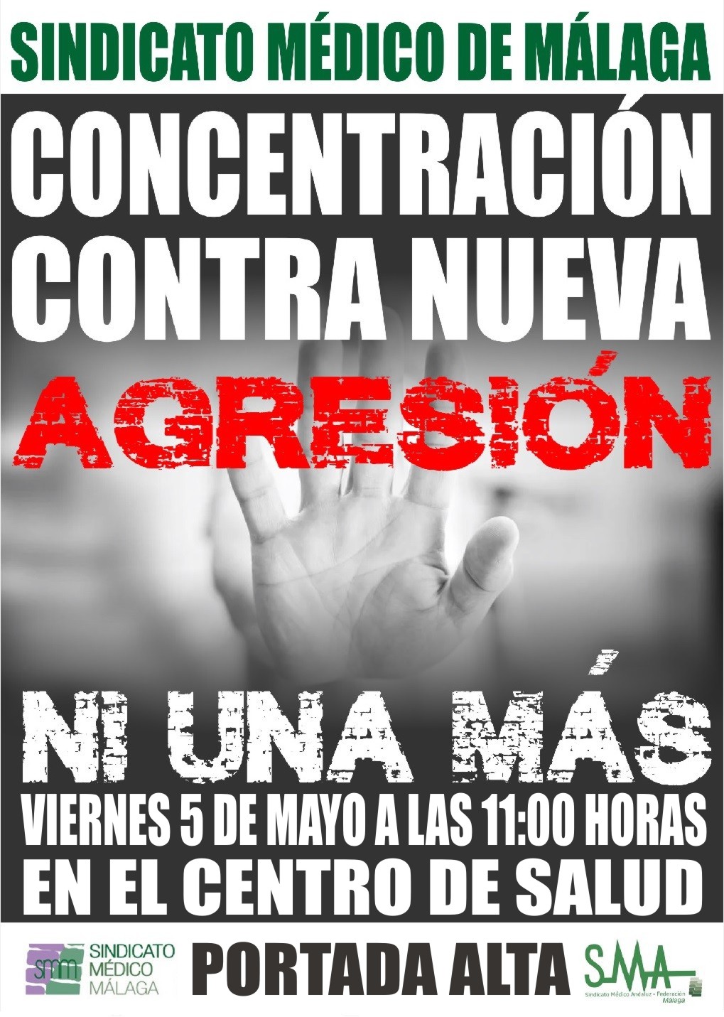 Nueva Concentración por Agresión 5 de mayo