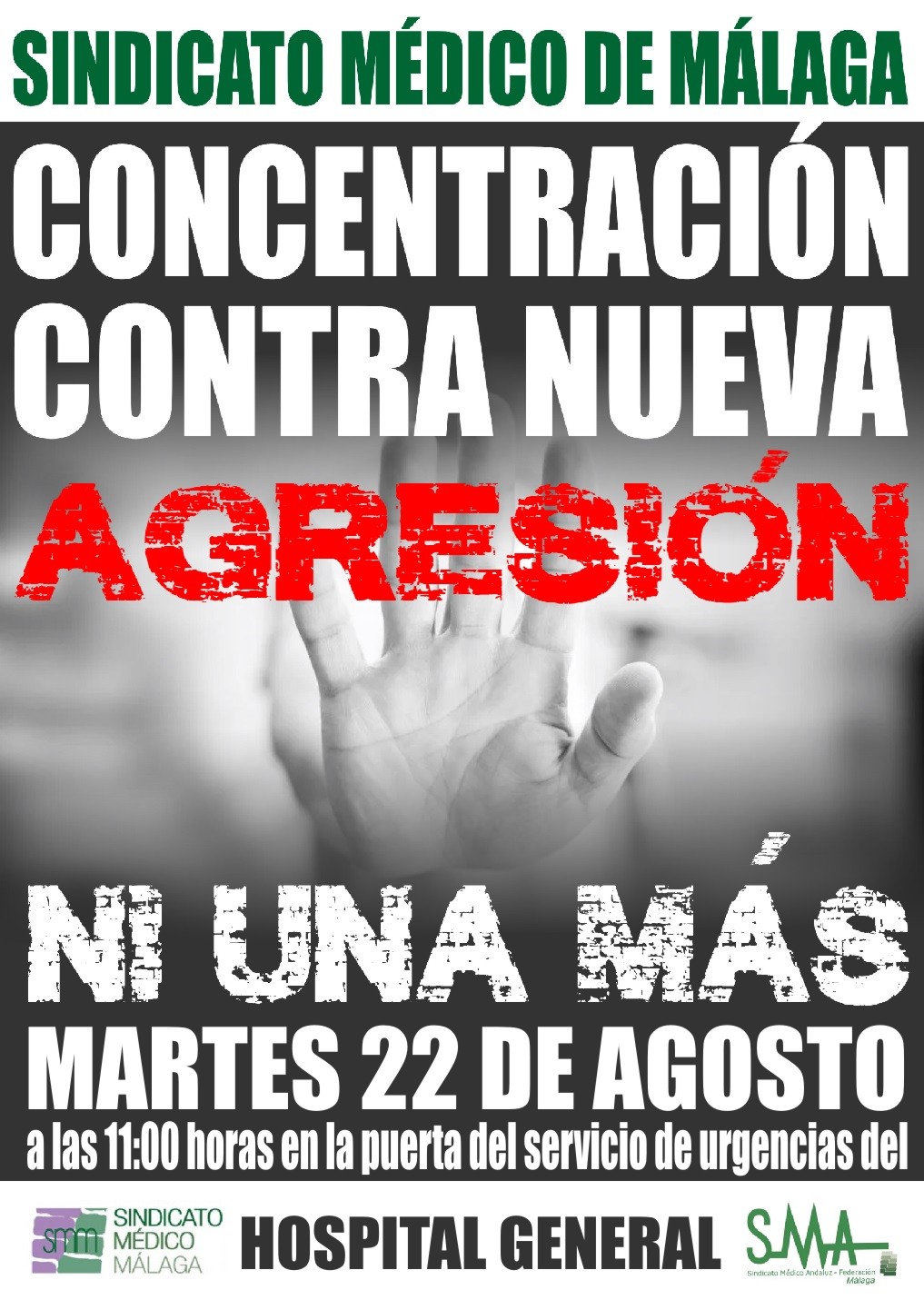 Nueva concentración por Agresión 22 agosto Hospital General