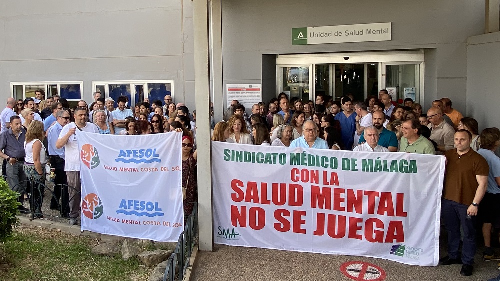 La unidad de Salud Mental del Hospital Virgen de la Victoria de Málaga, saturada de eterna situación precaria