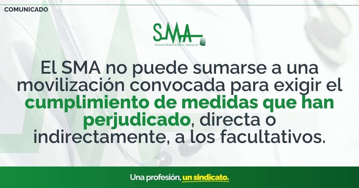 El SMA no apoyará la huelga convocada por otros sindicatos de la mesa sectorial