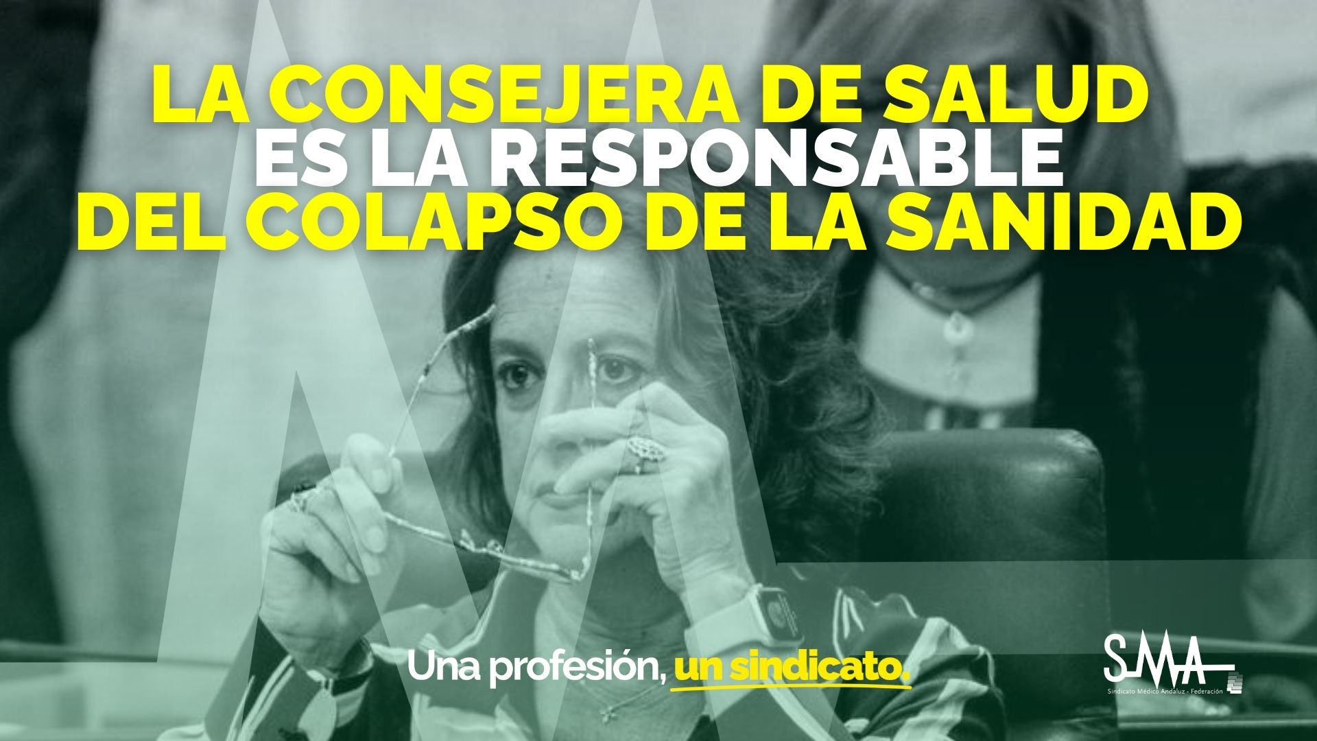 La Consejera de Salud reconoce la reducción de plantilla del SAS mientras el colapso de la sanidad pública se extiende a los hospitales