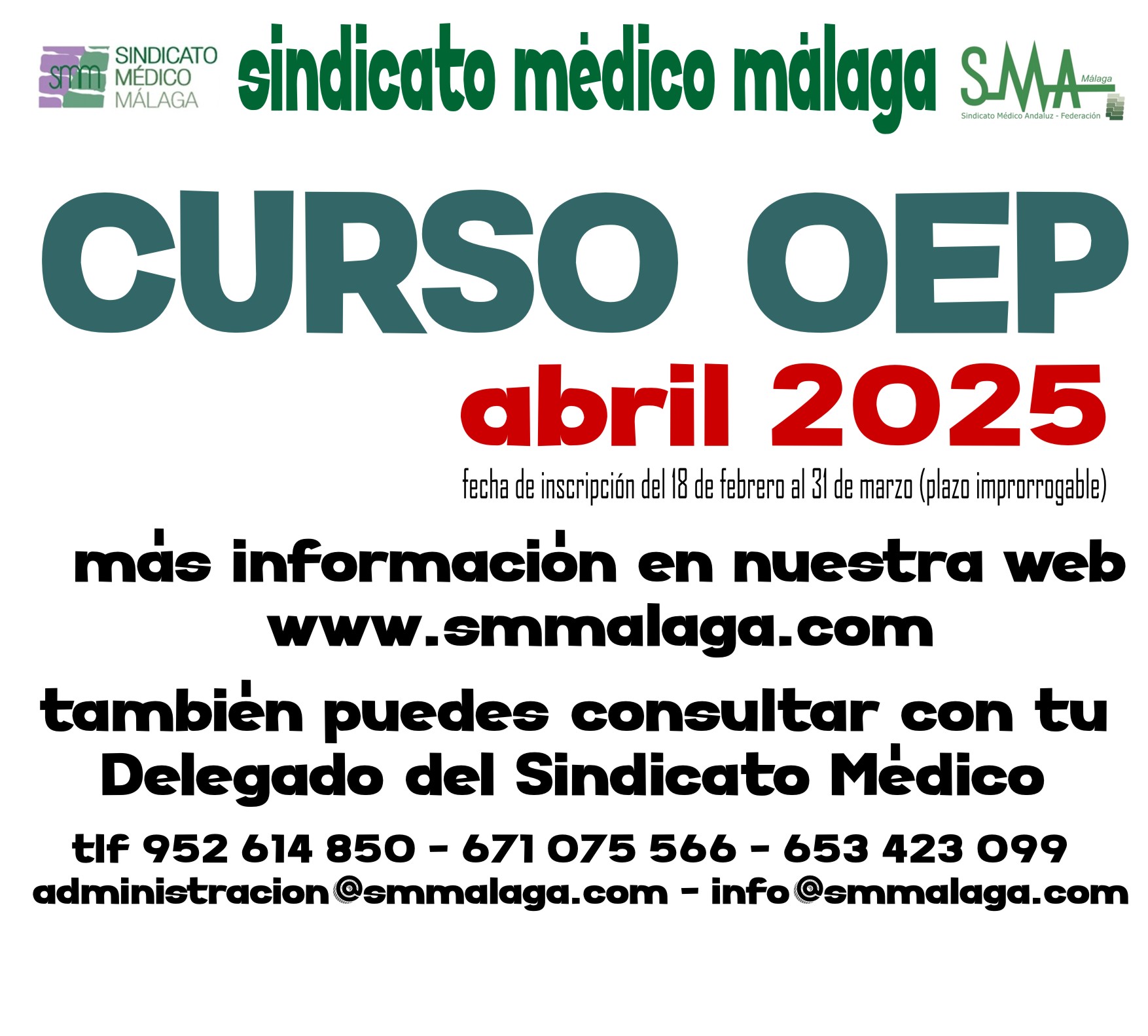 Nuevo curso OEP para afiliados 2025