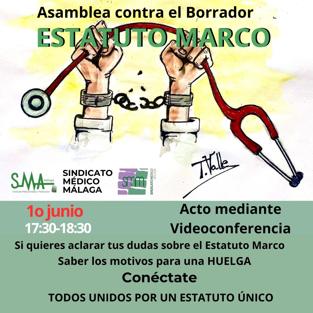 Asamblea contra el Borrador del Estatuto Marco organizado por el SMM
