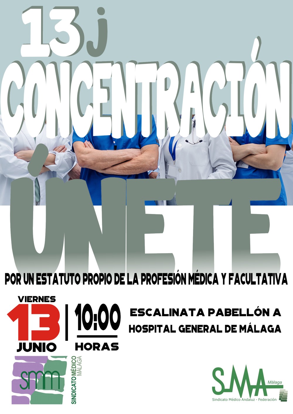 13 de Junio. Concentración