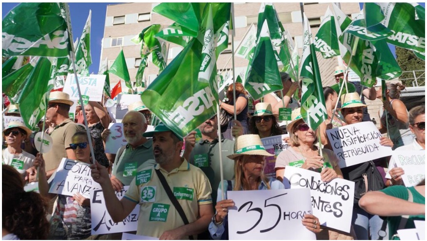 Los sindicatos cargan contra los cambios de las CCAA en el Estatuto Marco: «Es un texto vacío»