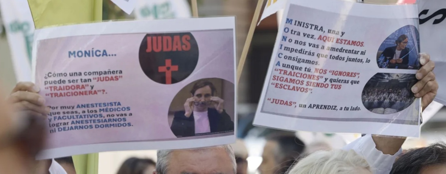 Los sindicatos dan un ultimátum a Mónica García ante el «retroceso histórico» de su Estatuto Marco