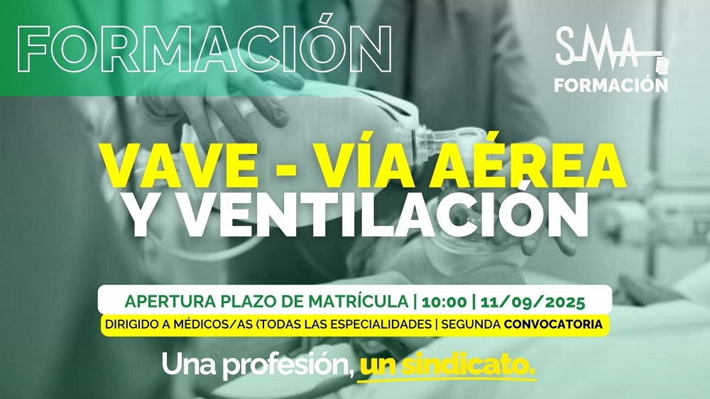 [SMA CAMPUS FORMACIÓN] VAVe – Vía Aérea y Ventilación (Segunda Convocatoria)