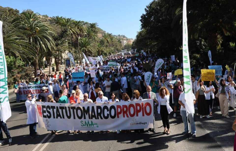 Gran éxito de la huelga nacional de médicos del 3 de octubre
