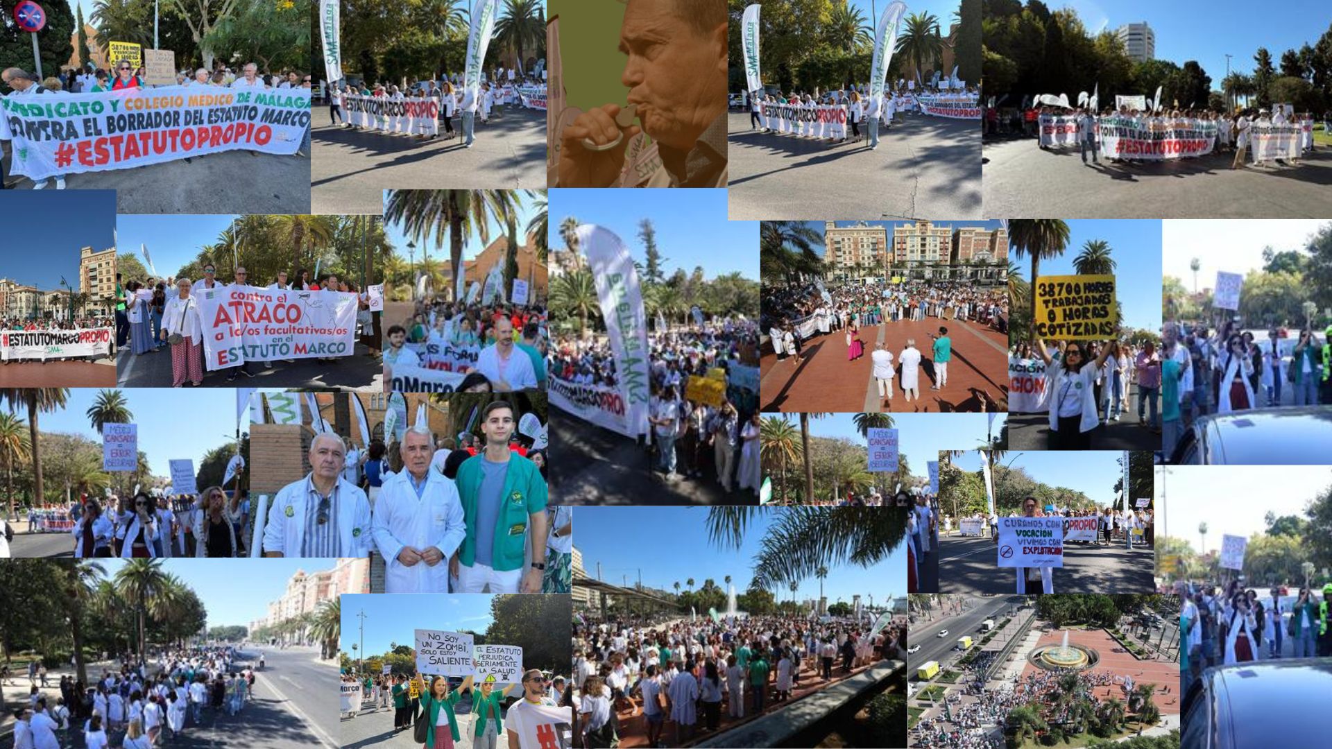 Huelga 3 octubre en imágenes
