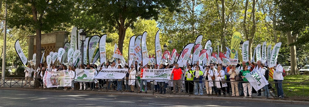 Más de un centenar de médicos de la provincia se manifestarán este sábado en Madrid contra el Estatuto Marco