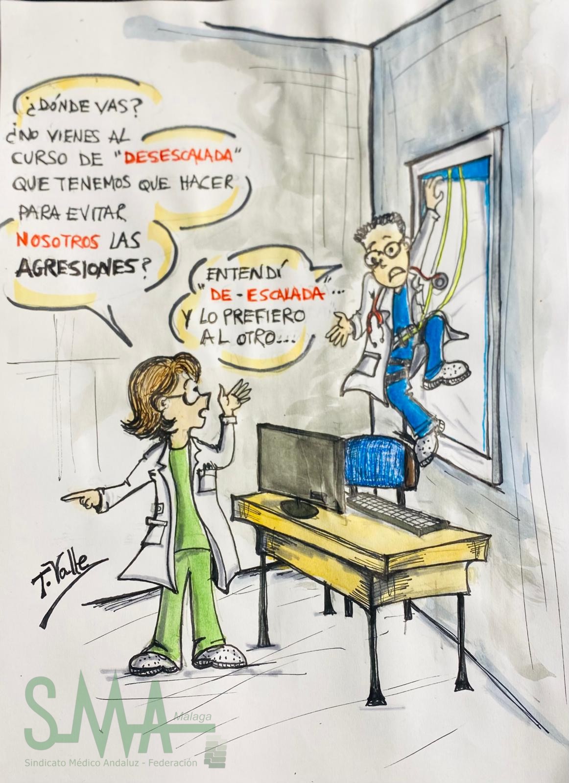 Día Europeo contra las Agresiones a Profesionales Sanitarios