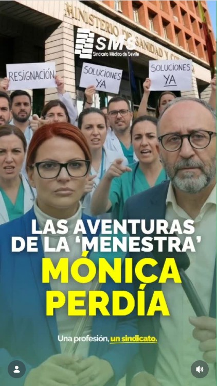 Las aventuras de la ‘menestra’ Mónica Perdía