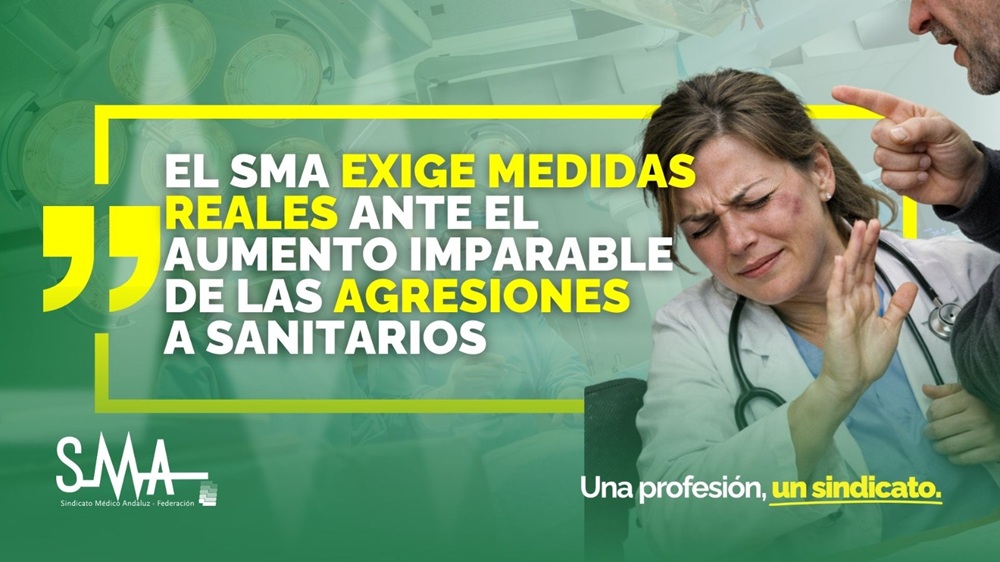 El Sindicato Médico Andaluz exige medidas reales ante el aumento imparable de las agresiones a sanitarios