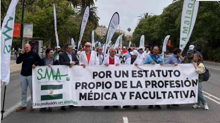 Los médicos cargan de nuevo contra el Estatuto Marco en Málaga: “Es una explotación laboral que no podemos tolerar”