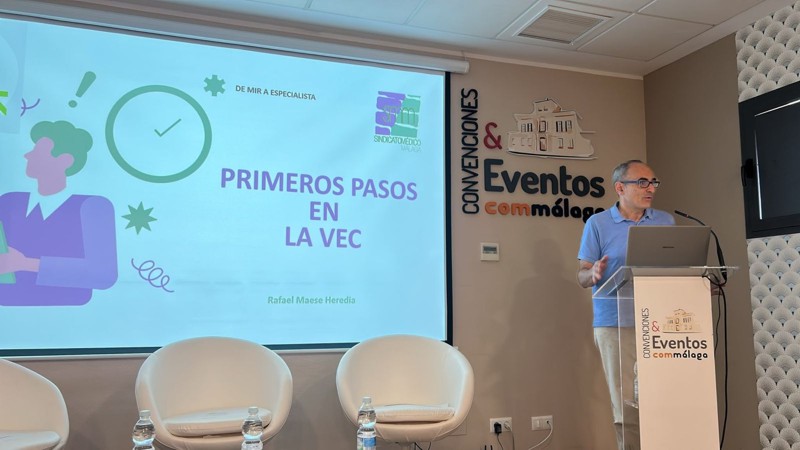 El SMM participa en el taller práctico ‘De MIR a Especialista’ en el Colegio de Médicos de Málaga